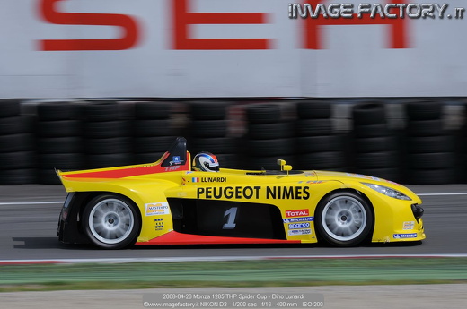 2008-04-26 Monza 1285 THP Spider Cup - Dino Lunardi